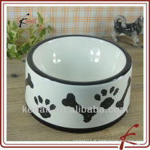 Cerâmica pet food salad bowl